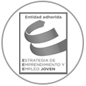 Entidad adherida Estrategia emprendimiento y empleo joven Gris